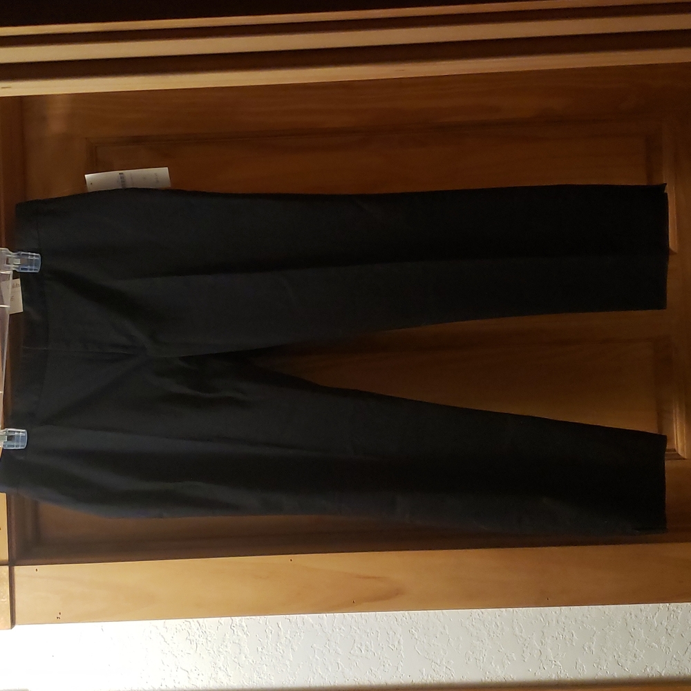 COLDWATER CREEK Sateen Ankle Pant - Size 16